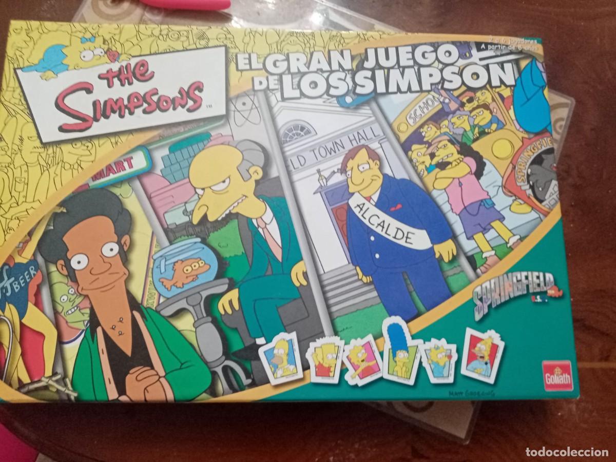 Juegos de mesa: El gran juego de los simpson goliath - Foto 1