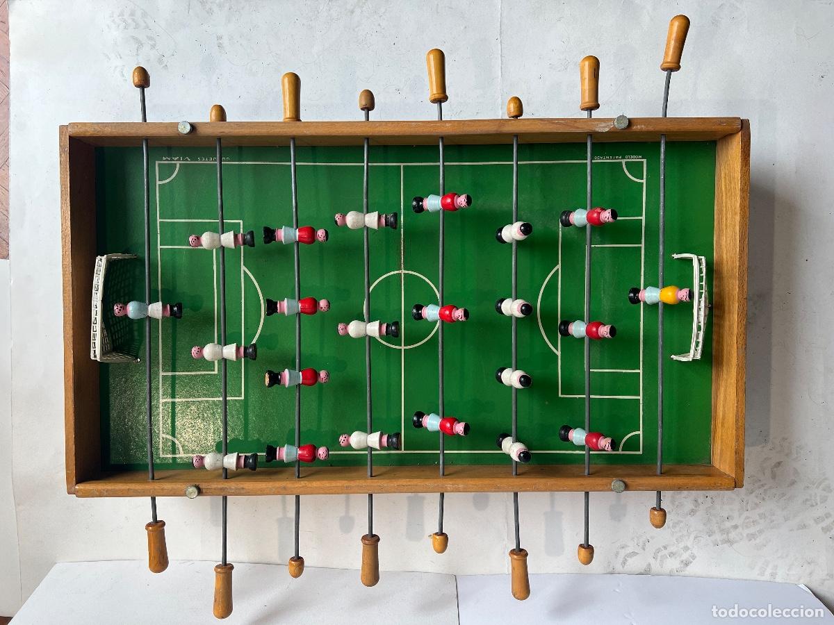 Juegos de mesa: Futbol&iacute;n a&ntilde;os 70 de madera VIAM - Foto 2