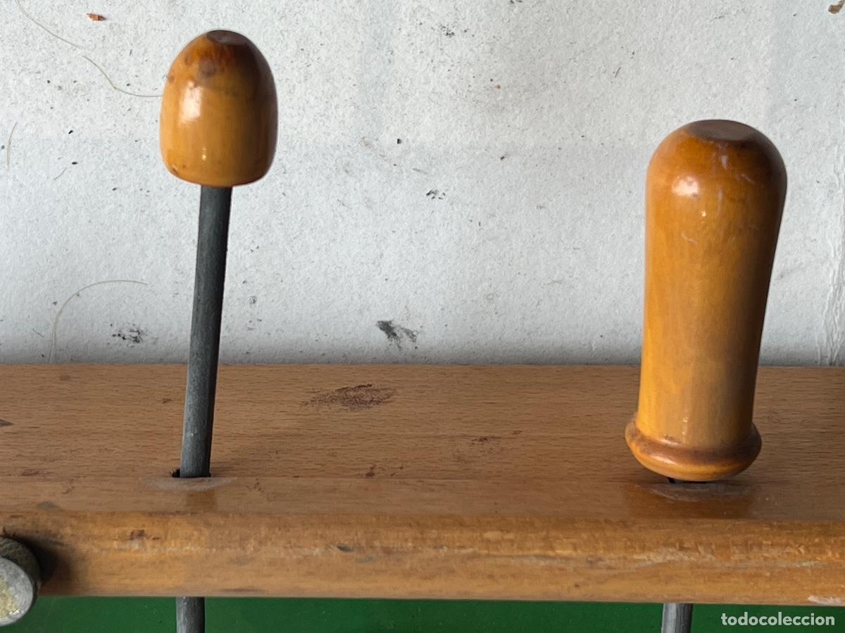 Juegos de mesa: Futbol&iacute;n a&ntilde;os 70 de madera VIAM - Foto 6