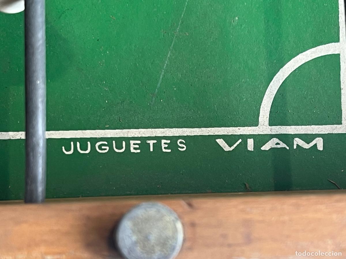 Juegos de mesa: Futbol&iacute;n a&ntilde;os 70 de madera VIAM - Foto 8