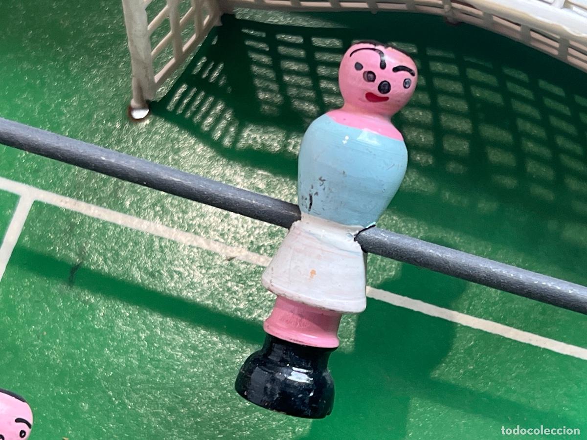 Juegos de mesa: Futbol&iacute;n a&ntilde;os 70 de madera VIAM - Foto 9