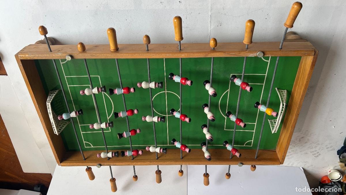 Juegos de mesa: Futbol&iacute;n a&ntilde;os 70 de madera VIAM - Foto 12