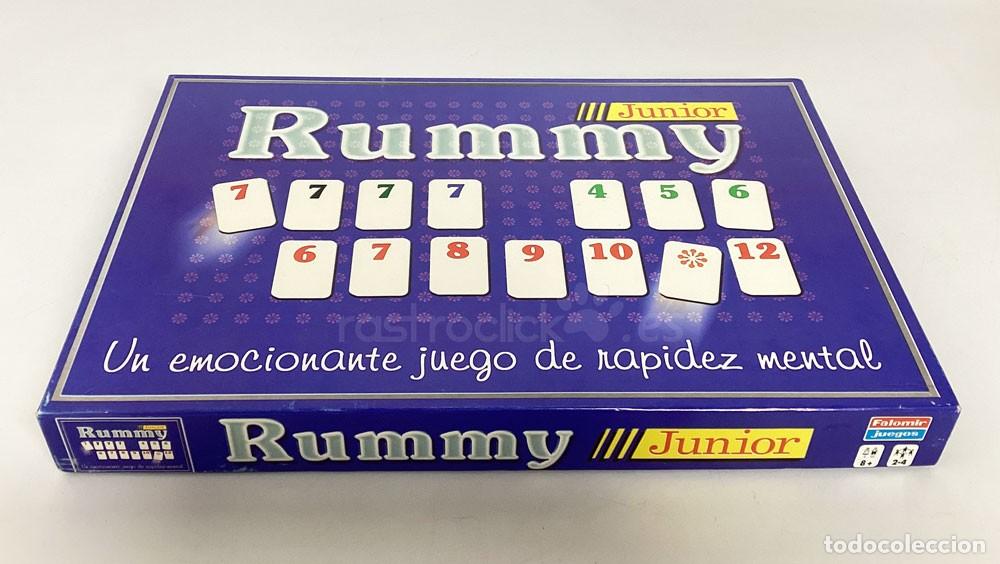 Juegos de mesa: Juego de mesa Rummy Junior de Falomir - Foto 1
