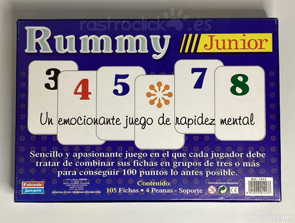 Juegos de mesa: Juego de mesa Rummy Junior de Falomir - Foto 2