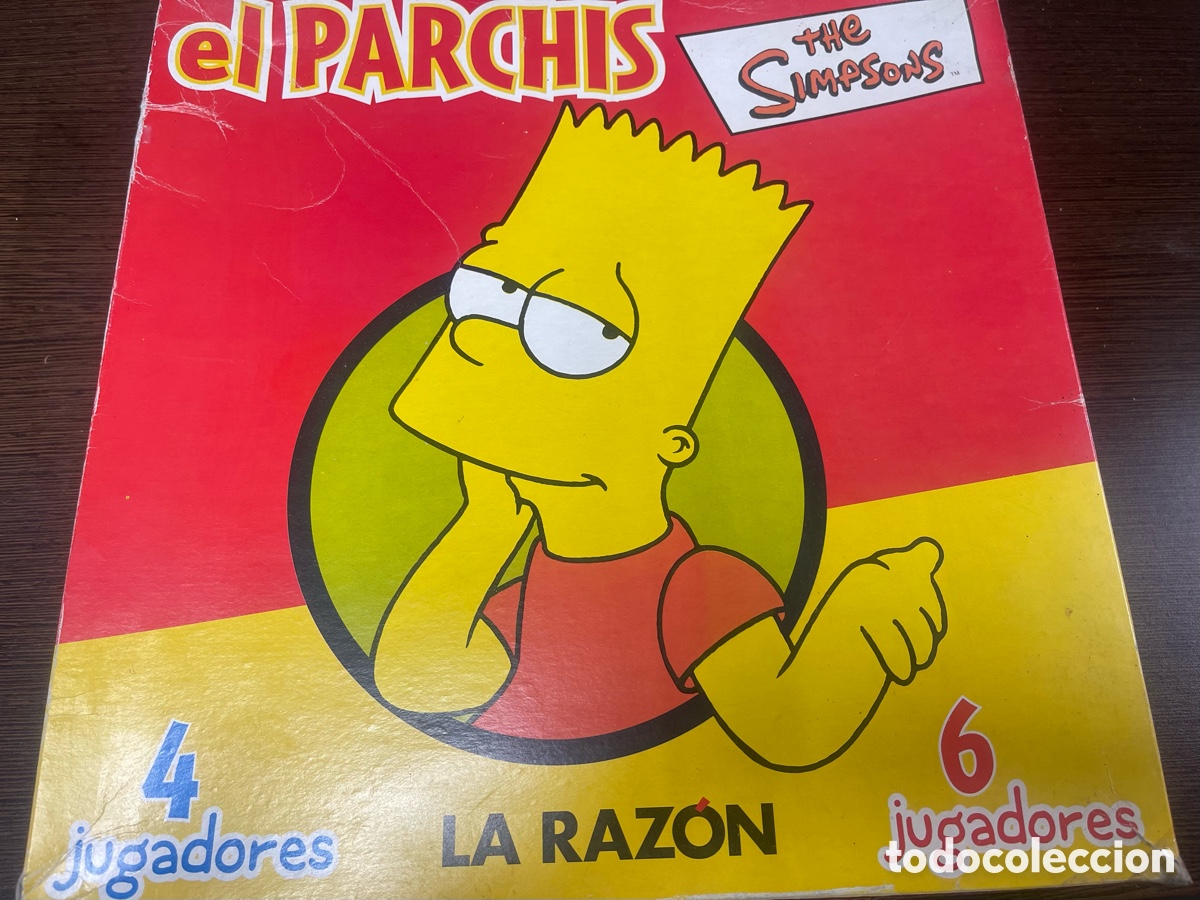 Juegos de mesa: Parch&iacute;s Los Simpsons - La Raz&oacute;n - Foto 1