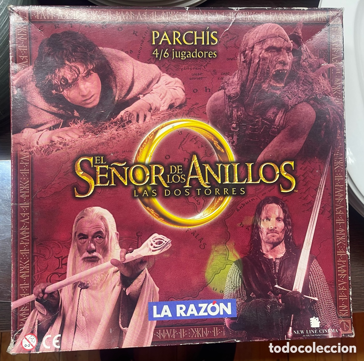 Juegos de mesa: Parch&iacute;s Se&ntilde;or de los Anillos (La Raz&oacute;n) - Foto 1