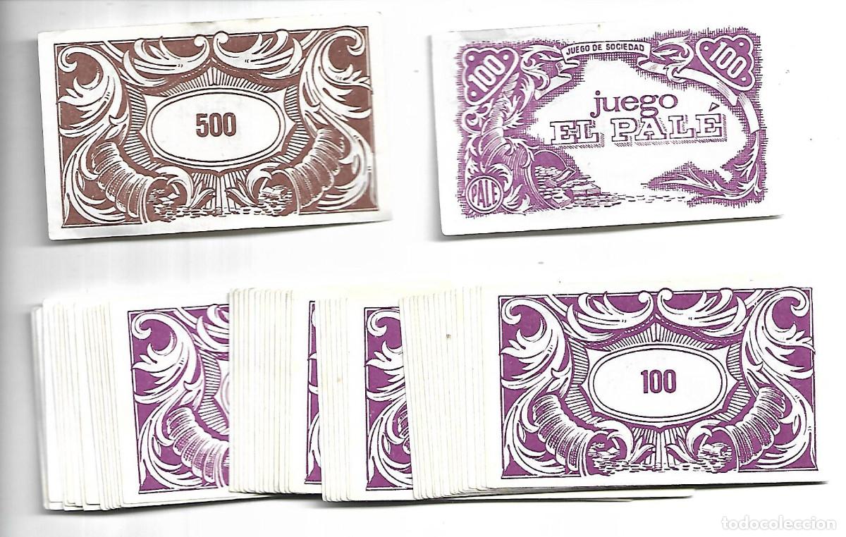 Juegos de mesa: MAS DE 50 BILLETES PARA JUGAR AL PALE - Foto 1