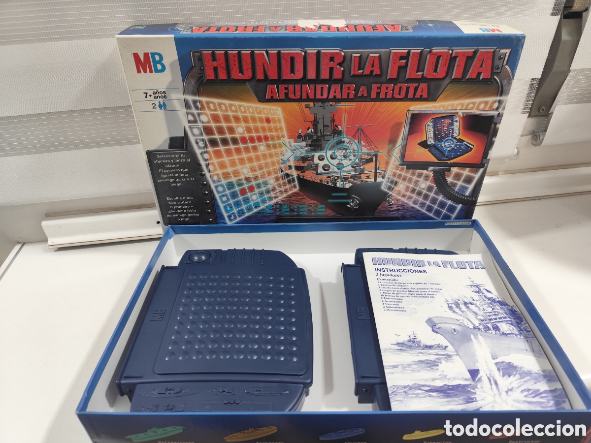 Juegos de mesa: HUNDIR LA FLOTA 1999 MB COMPLETO - Foto 2