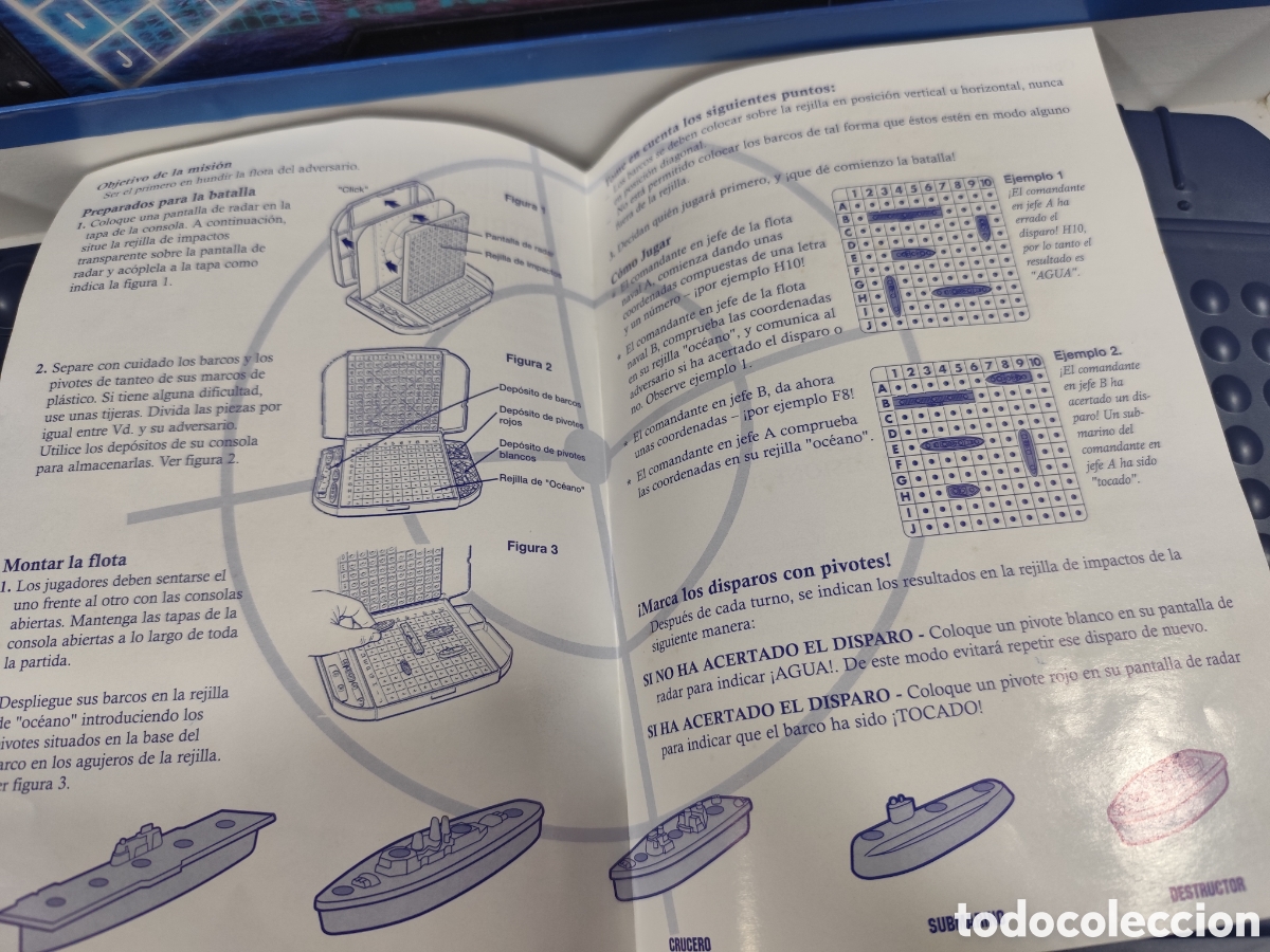 Juegos de mesa: HUNDIR LA FLOTA 1999 MB COMPLETO - Foto 4