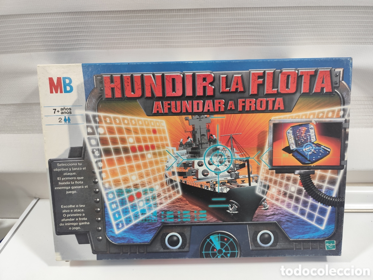 Juegos de mesa: HUNDIR LA FLOTA 1999 MB COMPLETO - Foto 1