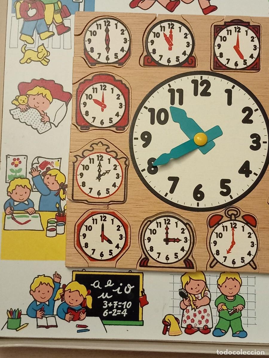 Juegos de mesa: Juego de diver aprendiendo el reloj - Foto 3