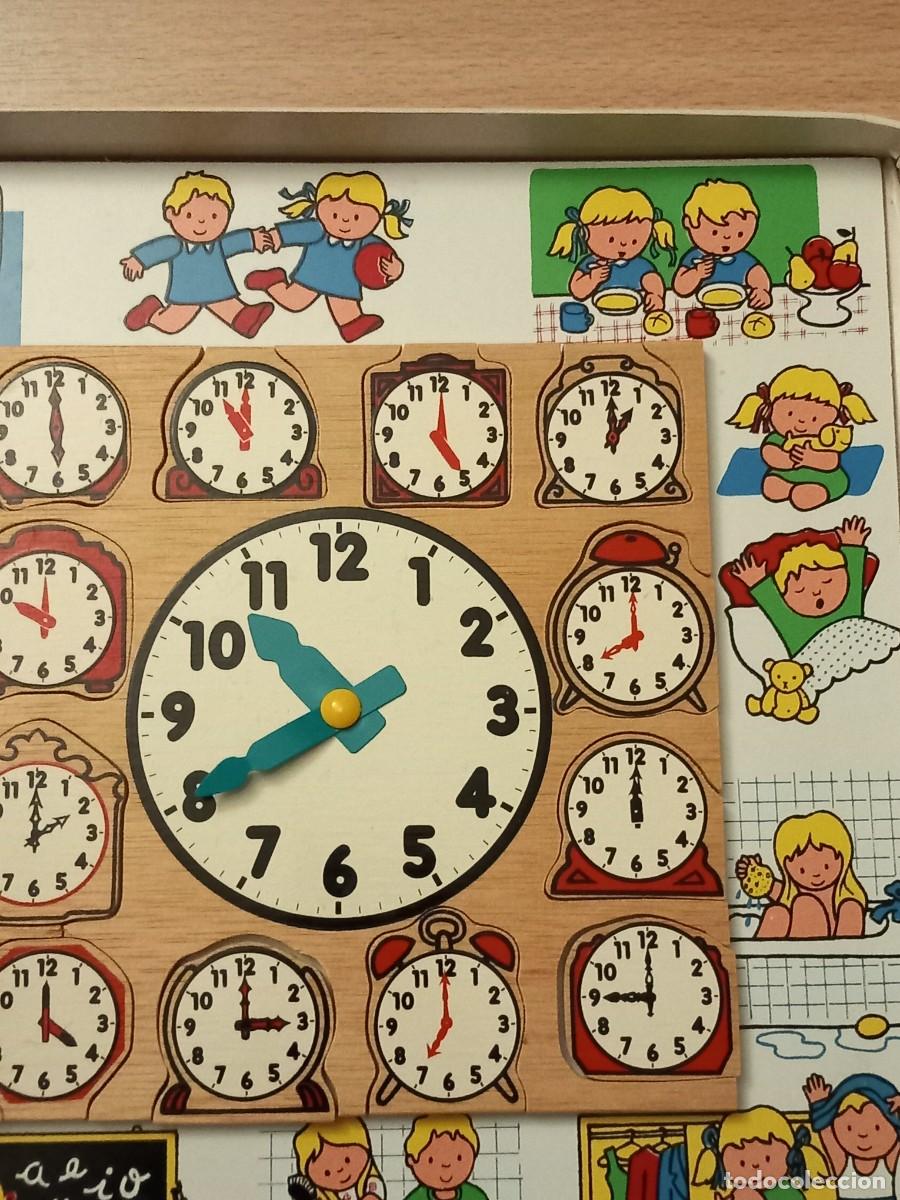 Juegos de mesa: Juego de diver aprendiendo el reloj - Foto 4