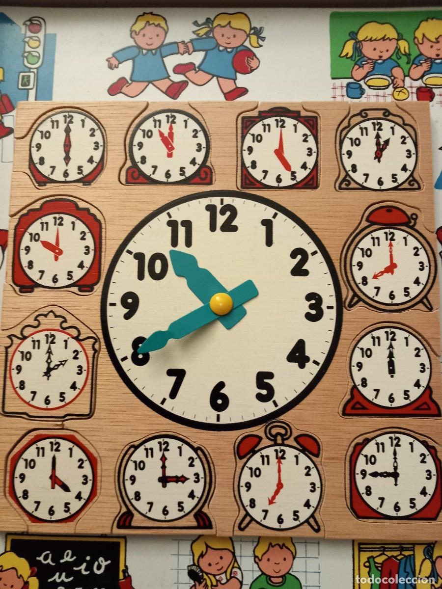 Juegos de mesa: Juego de diver aprendiendo el reloj - Foto 5