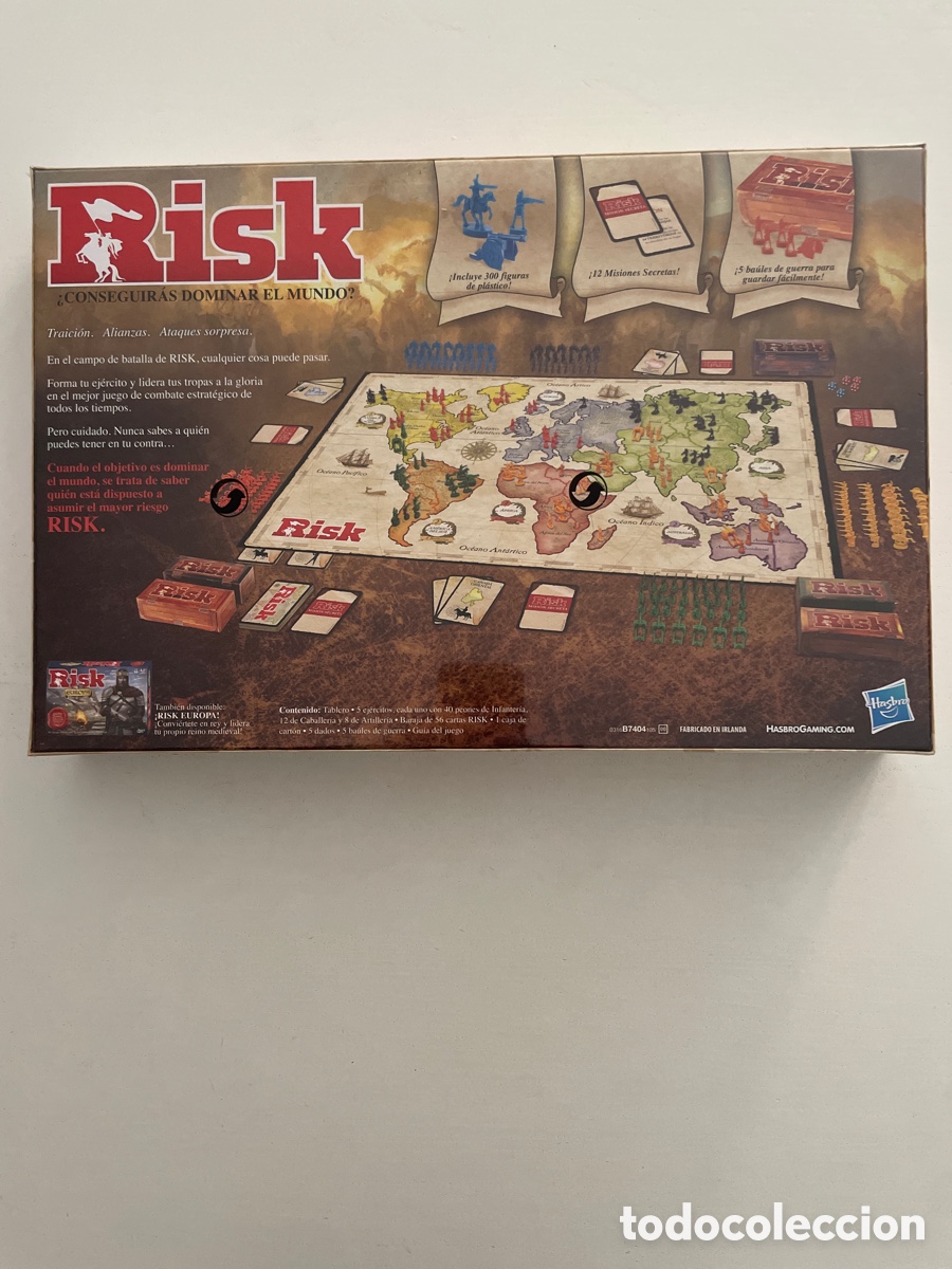 Juegos de mesa: Juego de mesa RISK PRECINTADO - Foto 4