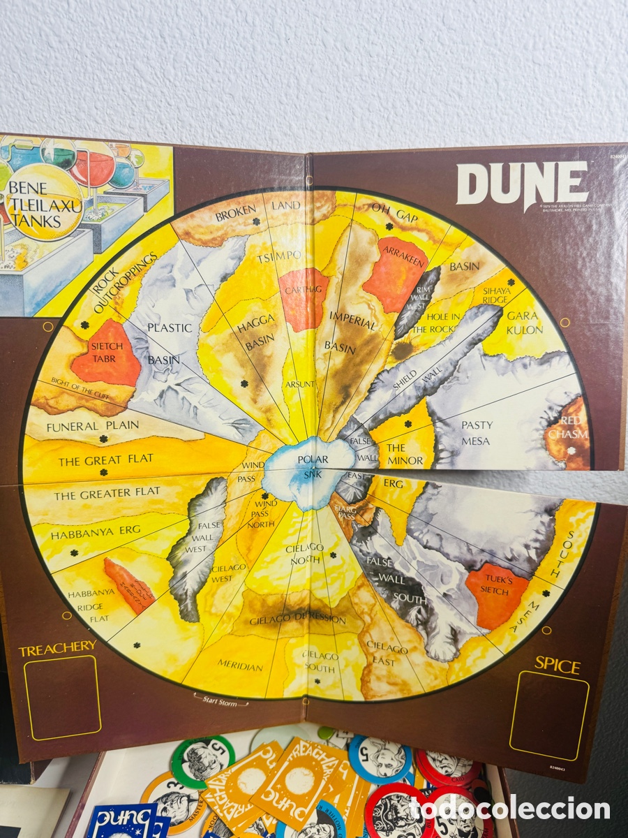 Juegos de mesa: Dune Space Civilization Game 1979 - Foto 8