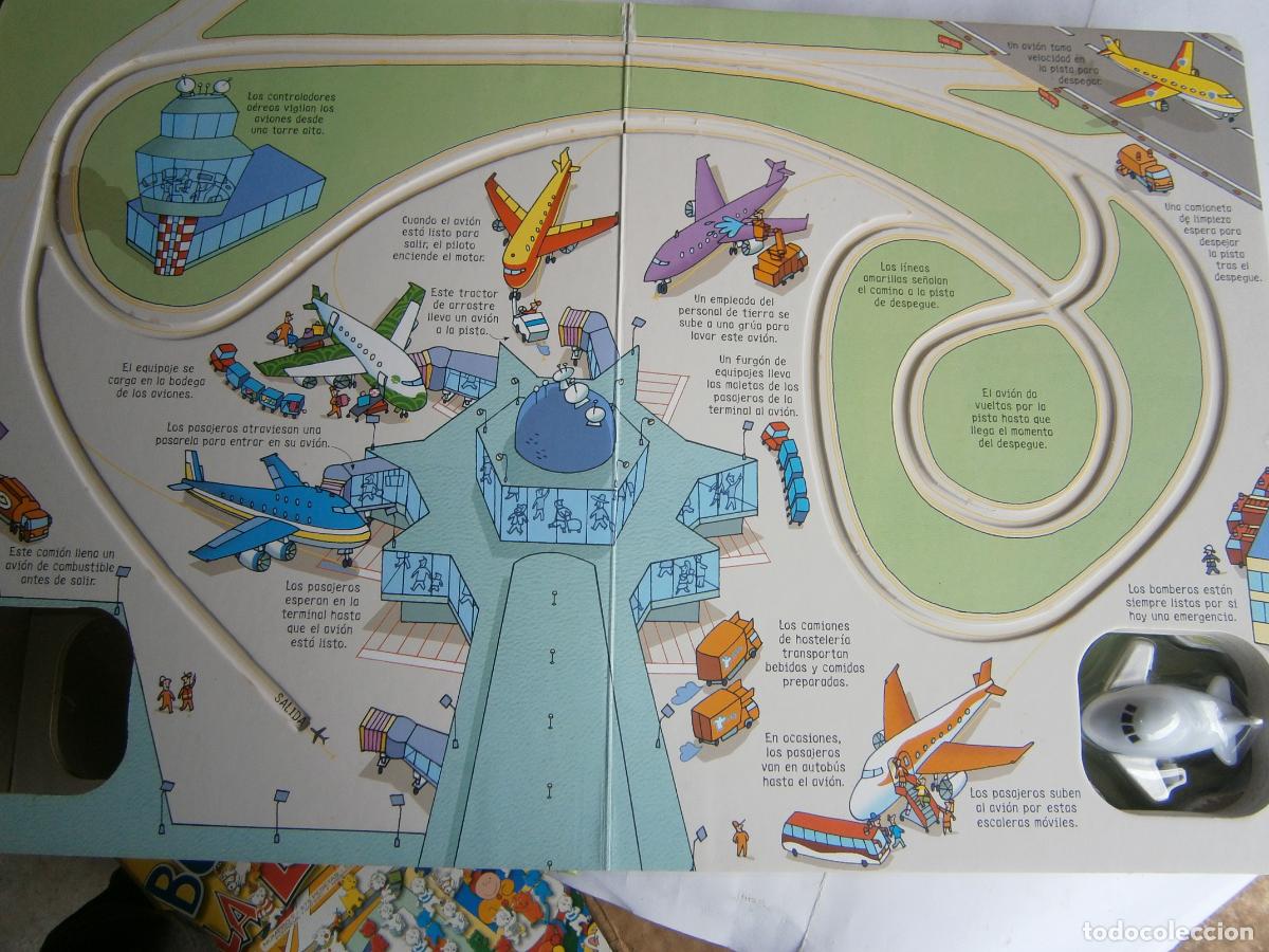 Juegos de mesa: ESPECTACULAR - JUEGA CON EL LIBRO DEL AVION - Foto 2