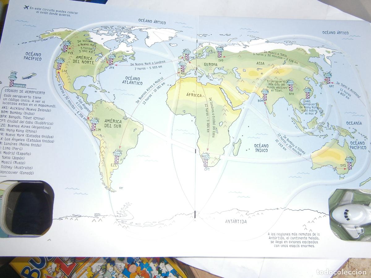 Juegos de mesa: ESPECTACULAR - JUEGA CON EL LIBRO DEL AVION - Foto 4