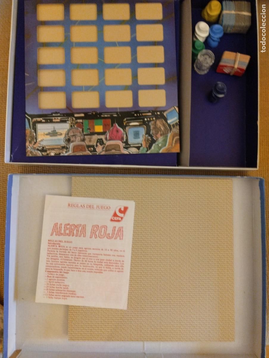 Juegos de mesa: Juego Alerta Roja Cefa - Foto 2
