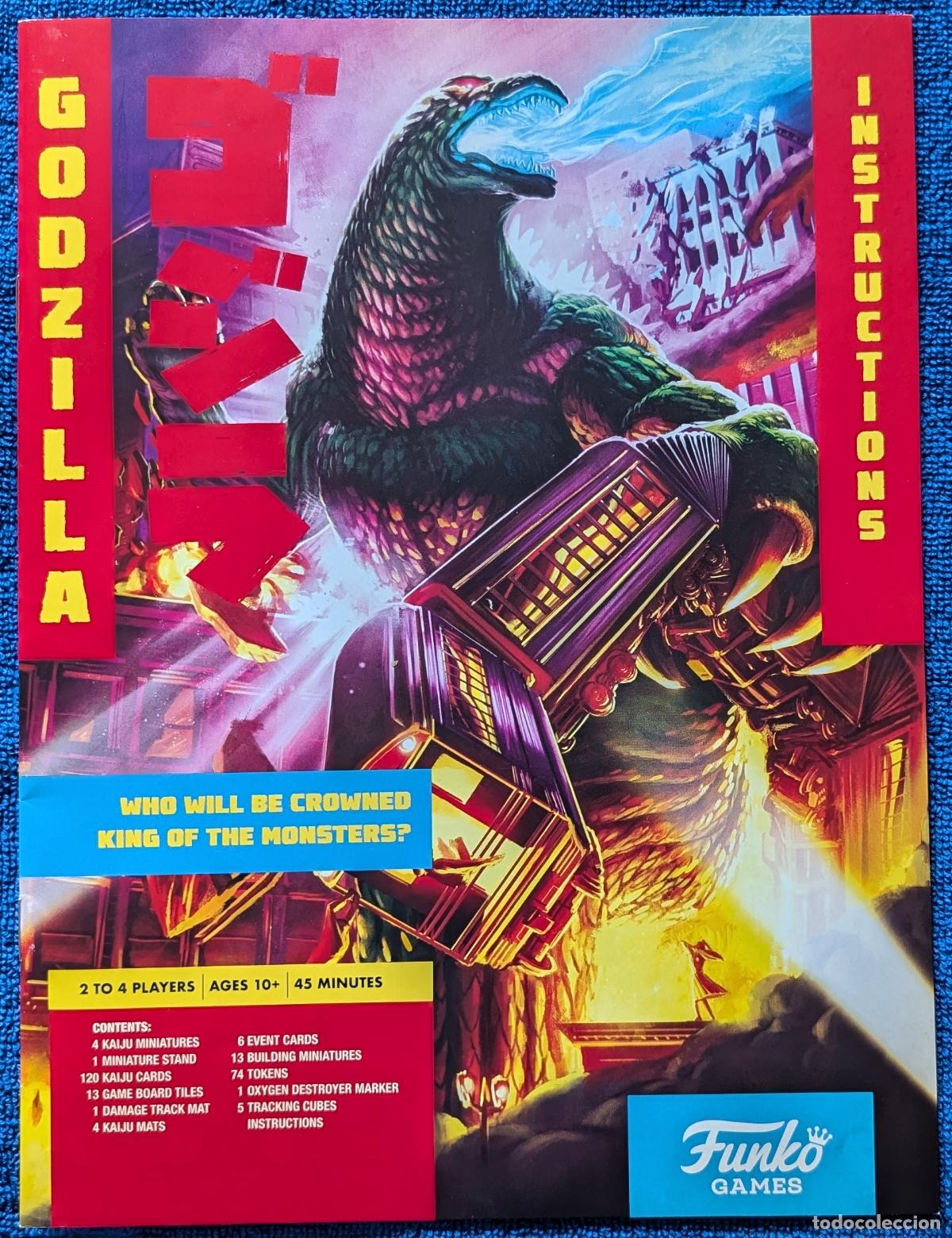 Juegos de mesa: Godzilla - Funko Games (2020) &iexcl;Completo! - Foto 9