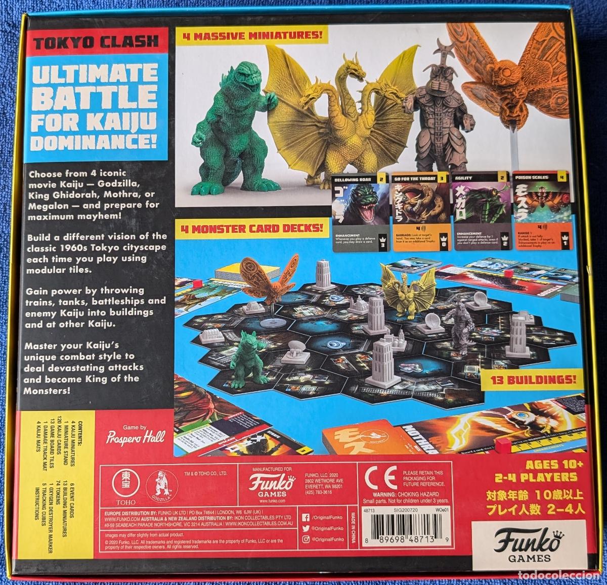 Juegos de mesa: Godzilla - Funko Games (2020) &iexcl;Completo! - Foto 13