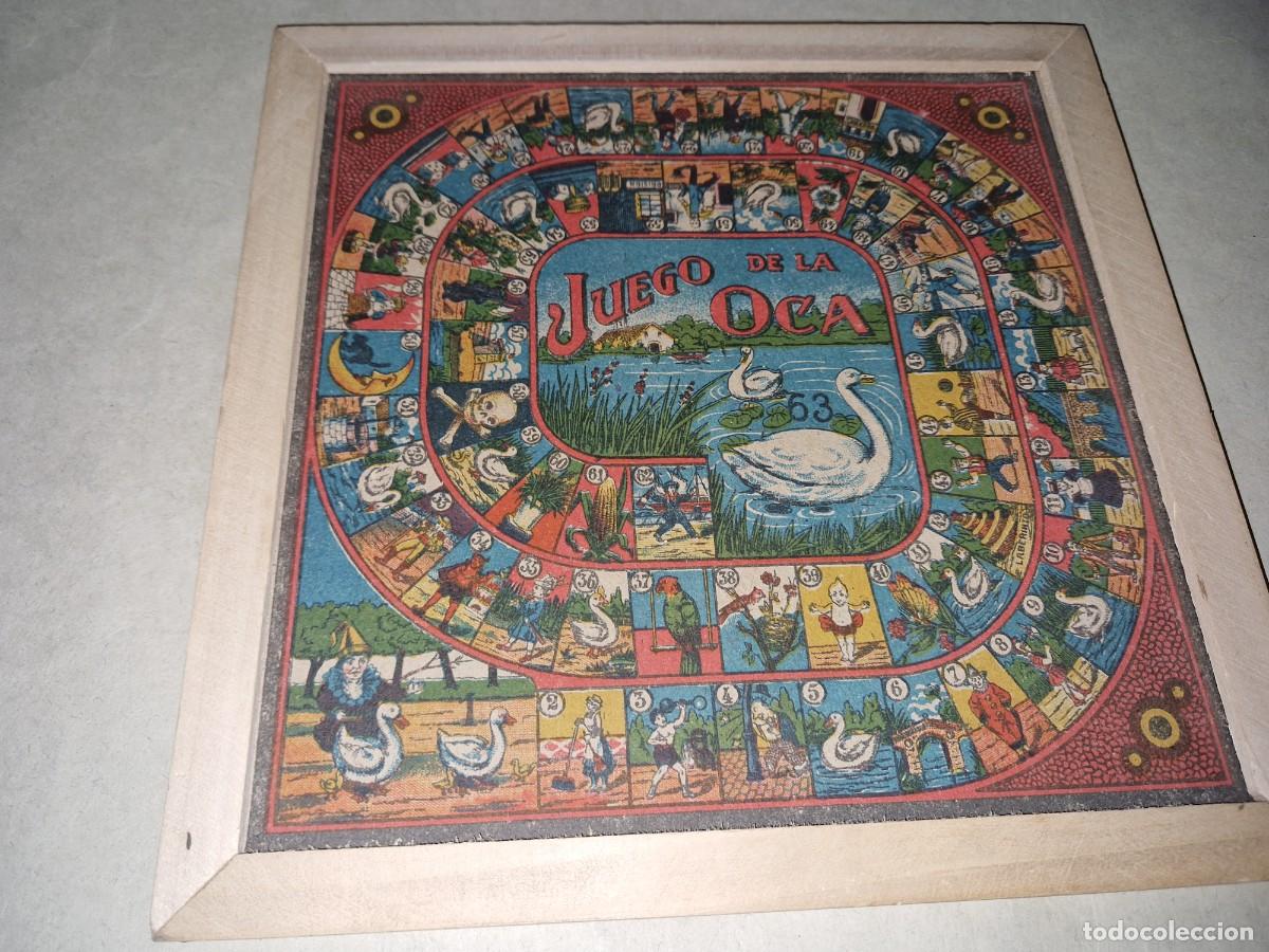Juegos de mesa: JUEGO DE LA OCA , MADERA, A&Ntilde;OS 70 - Foto 2