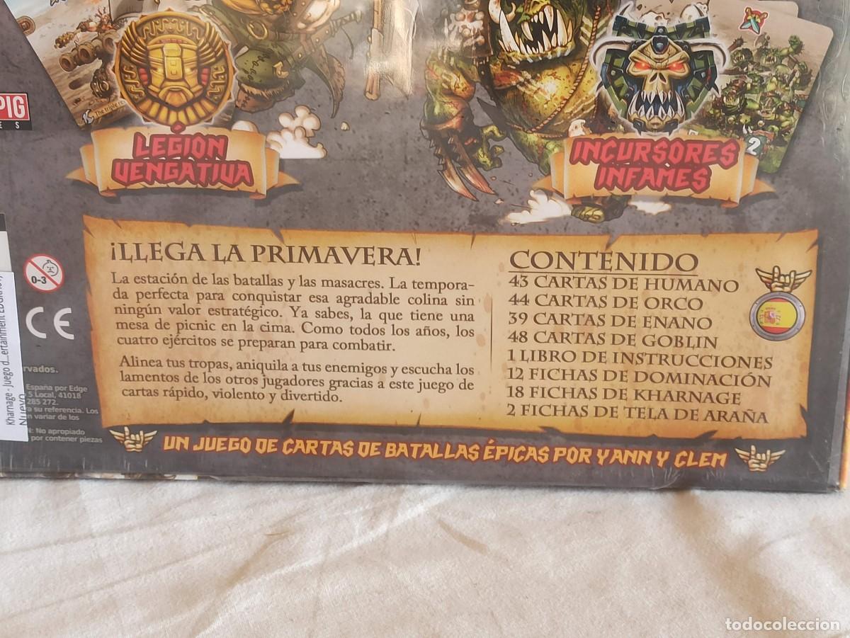 Juegos de mesa: Juego de cartas Kharnage - Foto 4