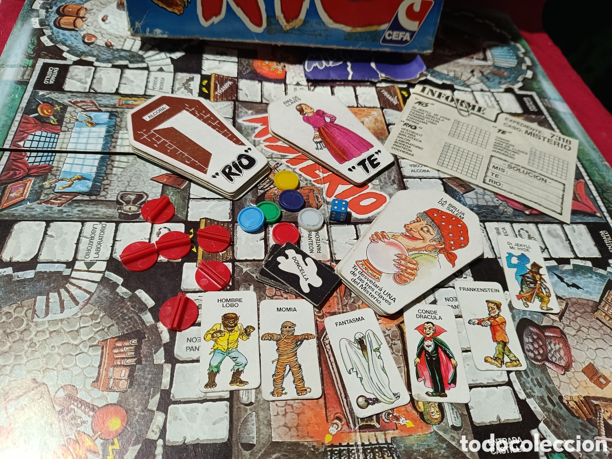 Juegos de mesa: MISTERIO de CEFA completo usado - Foto 2