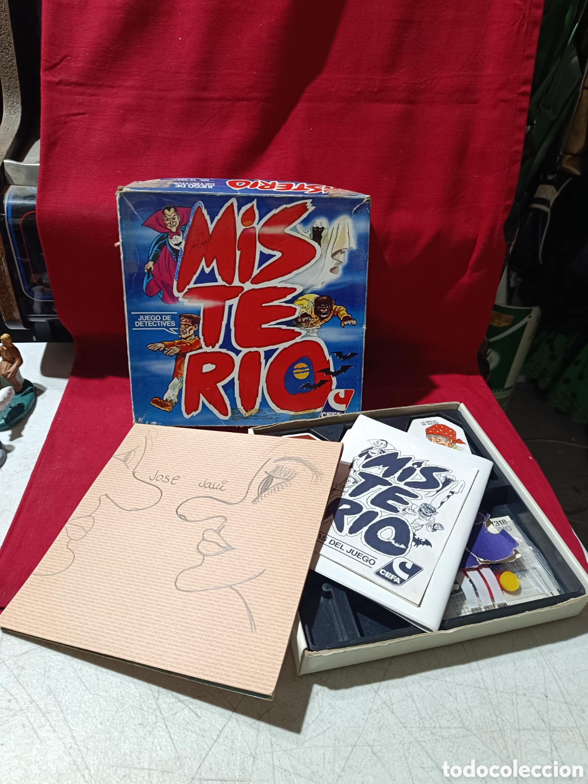 Juegos de mesa: MISTERIO de CEFA completo usado - Foto 5