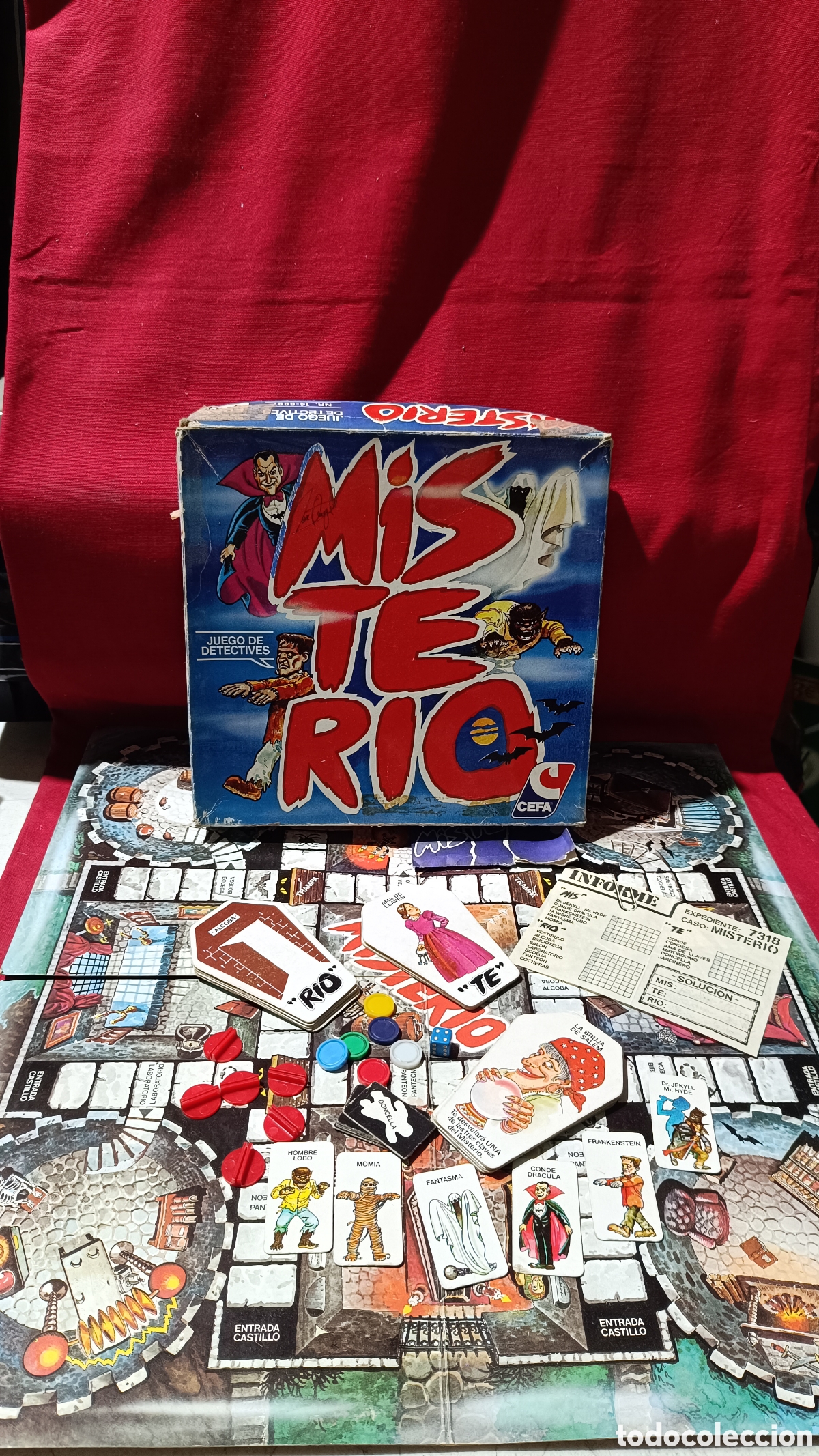 Juegos de mesa: MISTERIO de CEFA completo usado - Foto 1