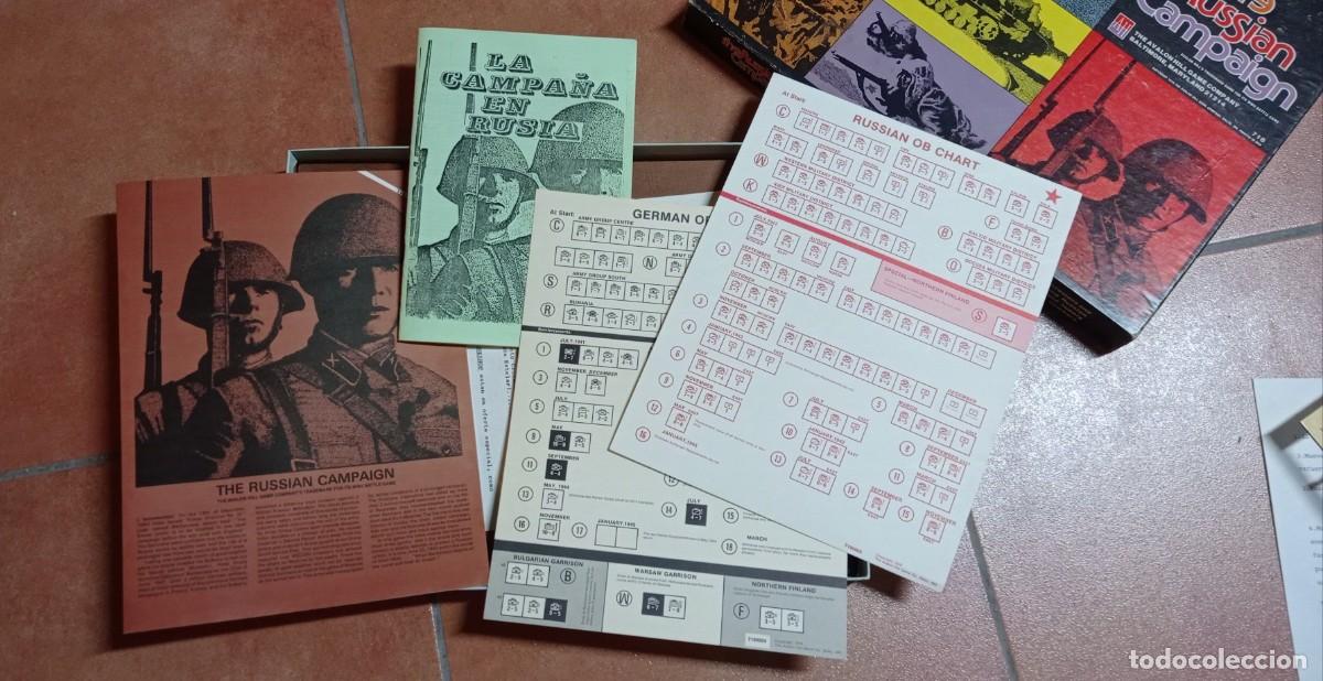 Juegos de mesa: Juego La campa&ntilde;a rusa de Avalon Hill - Foto 3