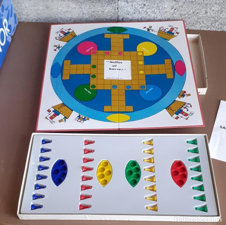 Juegos de mesa: SALTAR AL BARCO - Juguetes borras 1966 - Foto 7