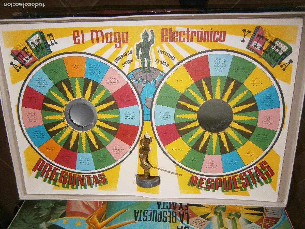 Juegos de mesa: ANTIGUO JUEGO EL MAGO ELECTRONICO COMO NUEVO - Foto 2