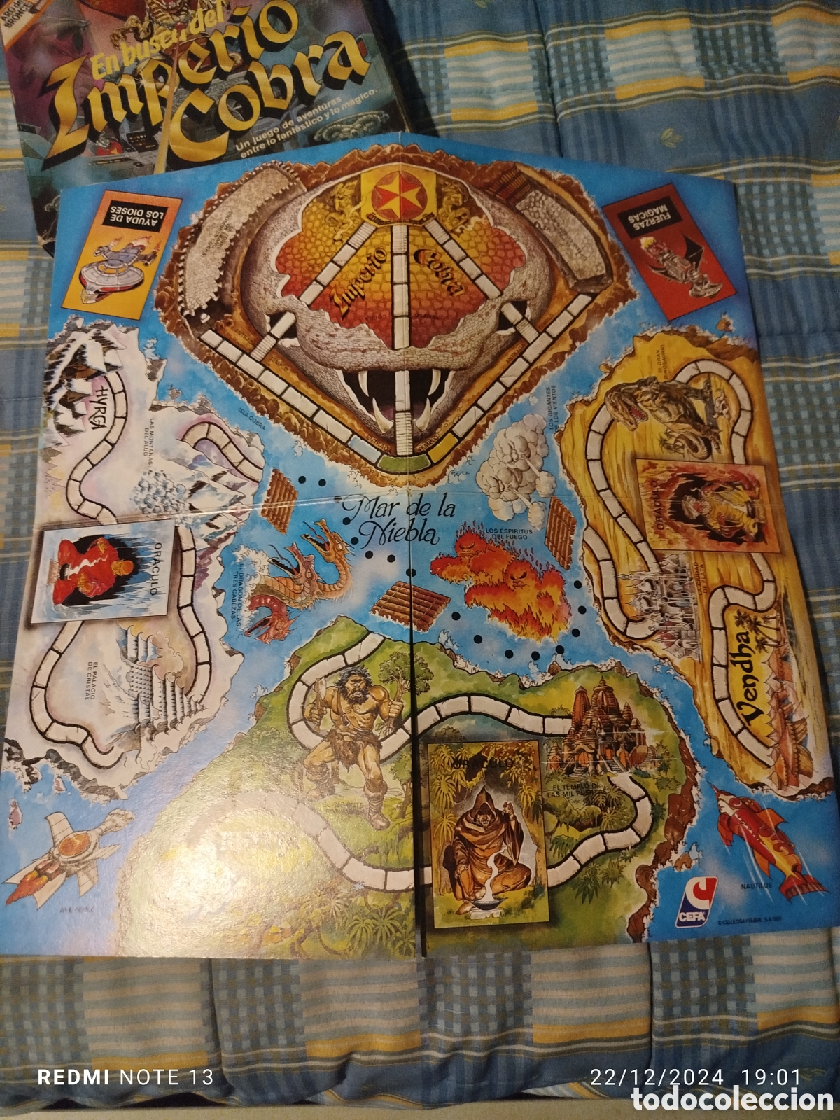 Juegos de mesa: Juego CEFA en busca del imperio cobra - Foto 2
