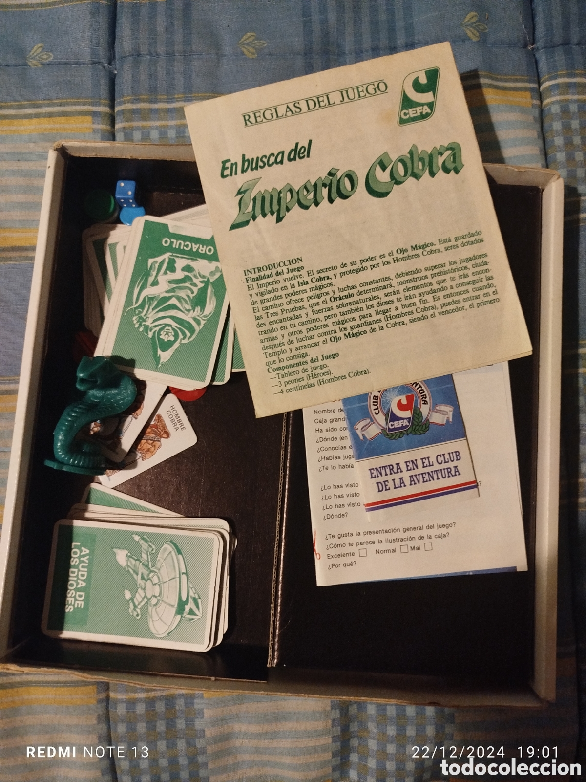 Juegos de mesa: Juego CEFA en busca del imperio cobra - Foto 3