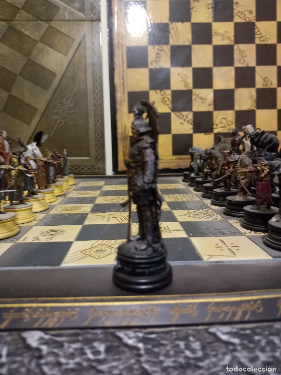 Juegos de mesa: Ajedrez El se&ntilde;or de los Anillos - Foto 3