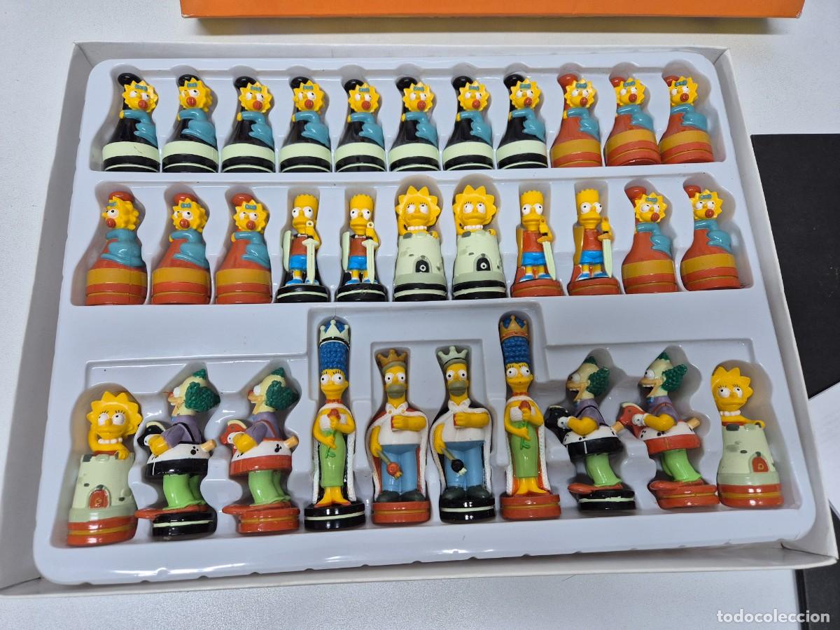 Juegos de mesa: 3-D CHESS GAME THE SIMPSONS . AJEDREZ DE LOS SIMPSONS - Foto 3