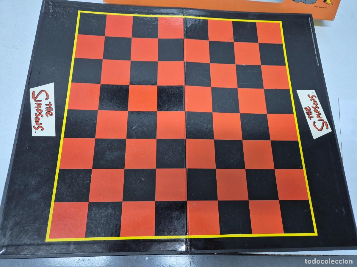 Juegos de mesa: 3-D CHESS GAME THE SIMPSONS . AJEDREZ DE LOS SIMPSONS - Foto 4