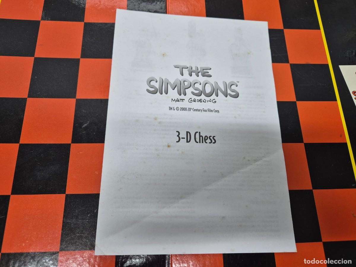 Juegos de mesa: 3-D CHESS GAME THE SIMPSONS . AJEDREZ DE LOS SIMPSONS - Foto 5