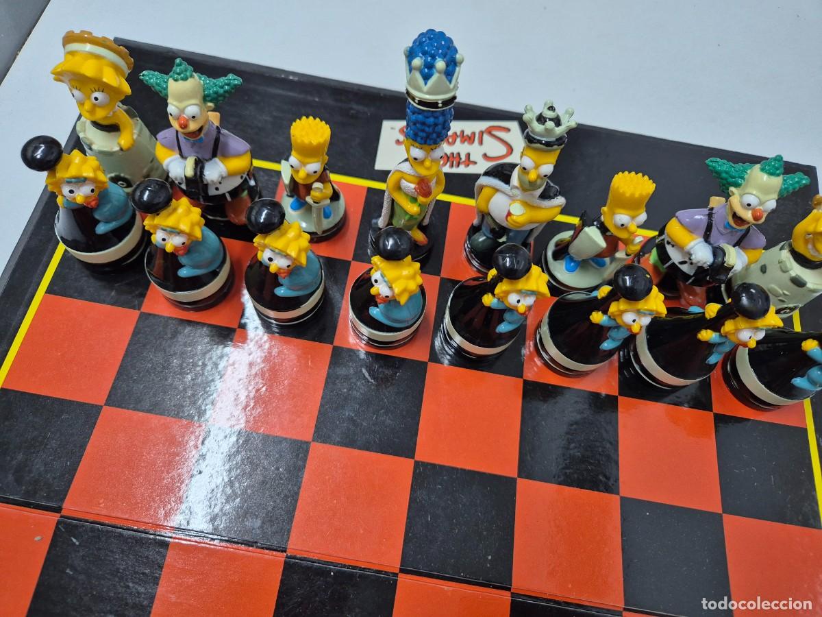 Juegos de mesa: 3-D CHESS GAME THE SIMPSONS . AJEDREZ DE LOS SIMPSONS - Foto 6