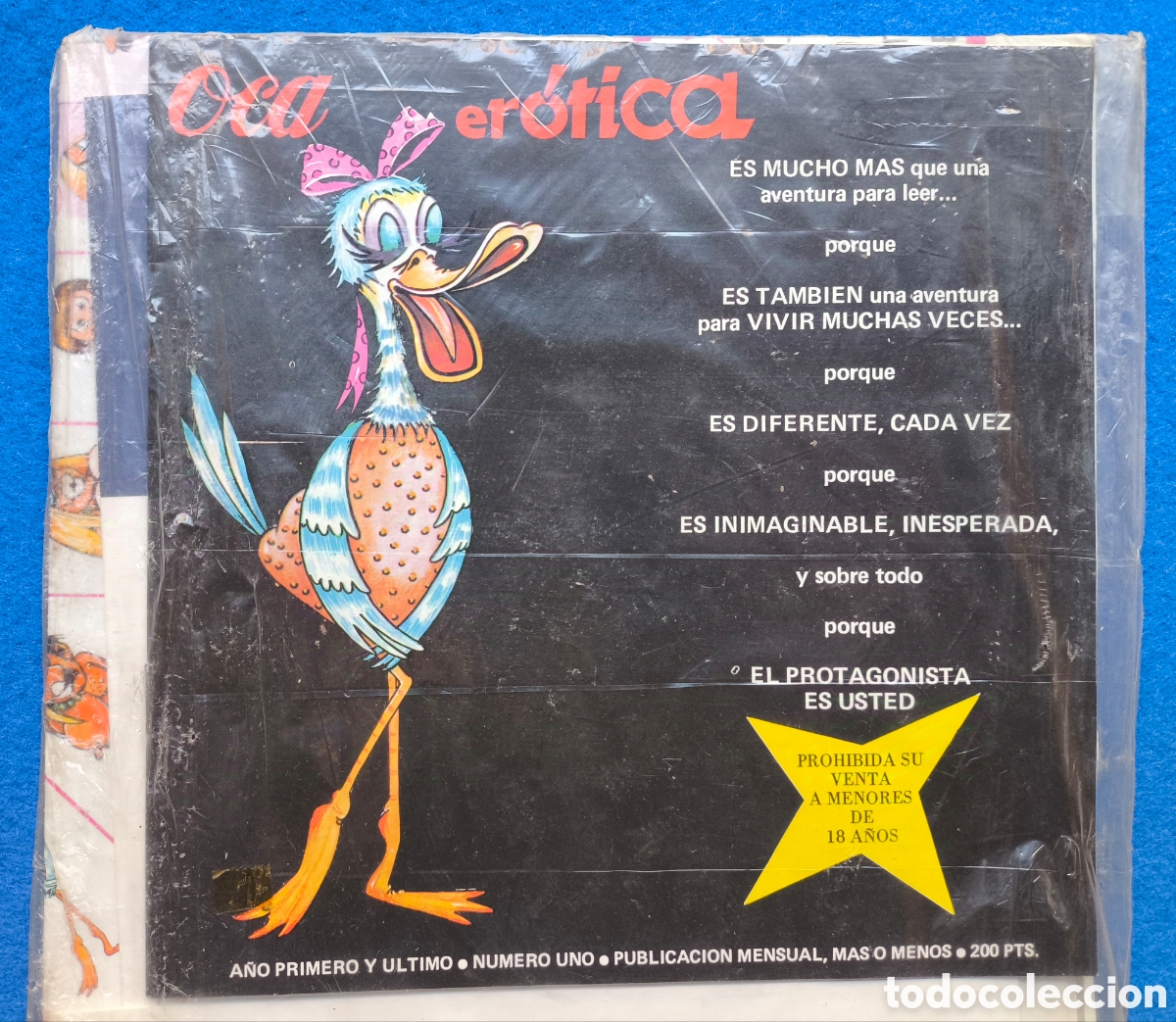 Juegos de mesa: JUEGO DE MESA OCA ER&Oacute;TICA A&Ntilde;O 1978 - Foto 2