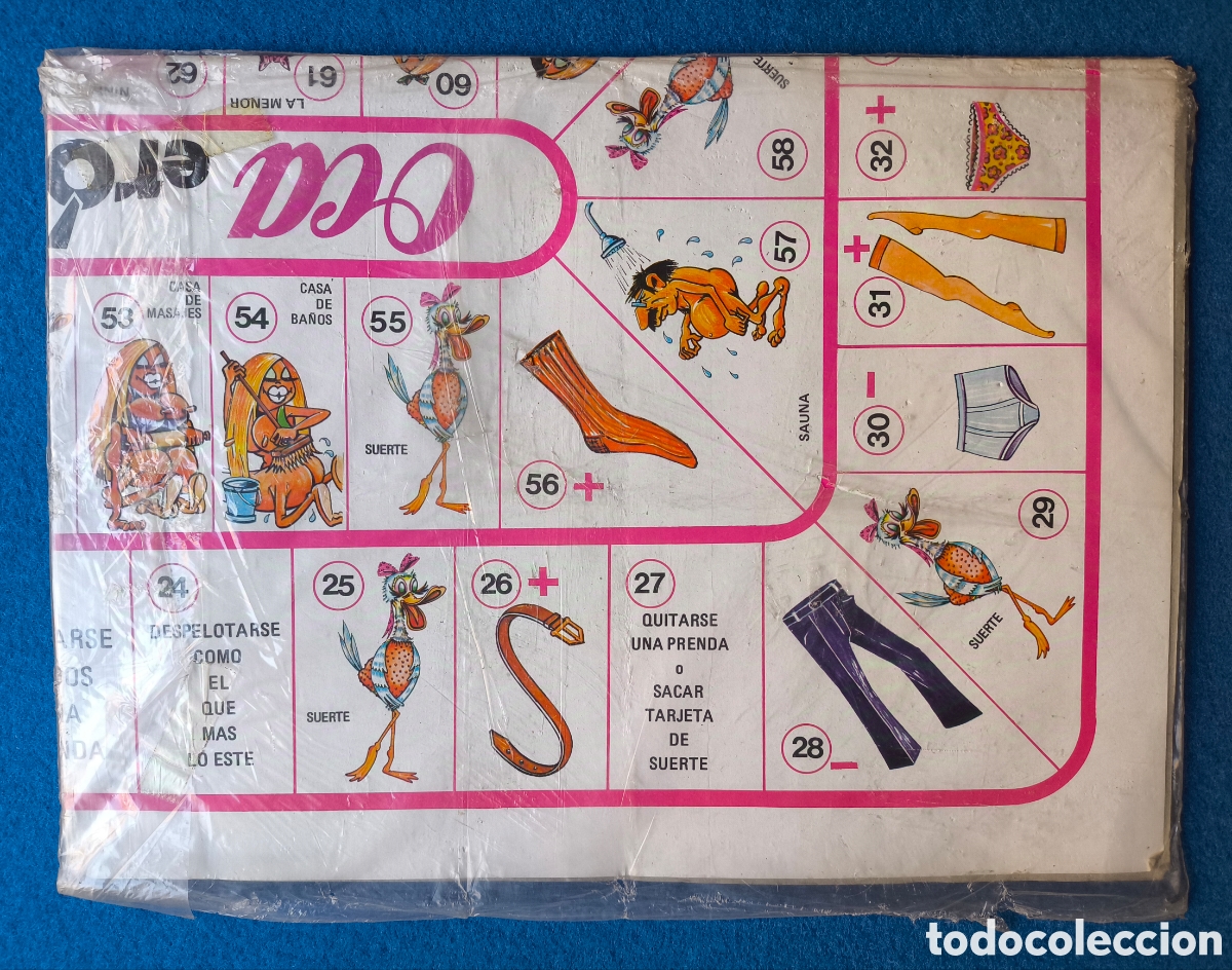 Juegos de mesa: JUEGO DE MESA OCA ER&Oacute;TICA A&Ntilde;O 1978 - Foto 3