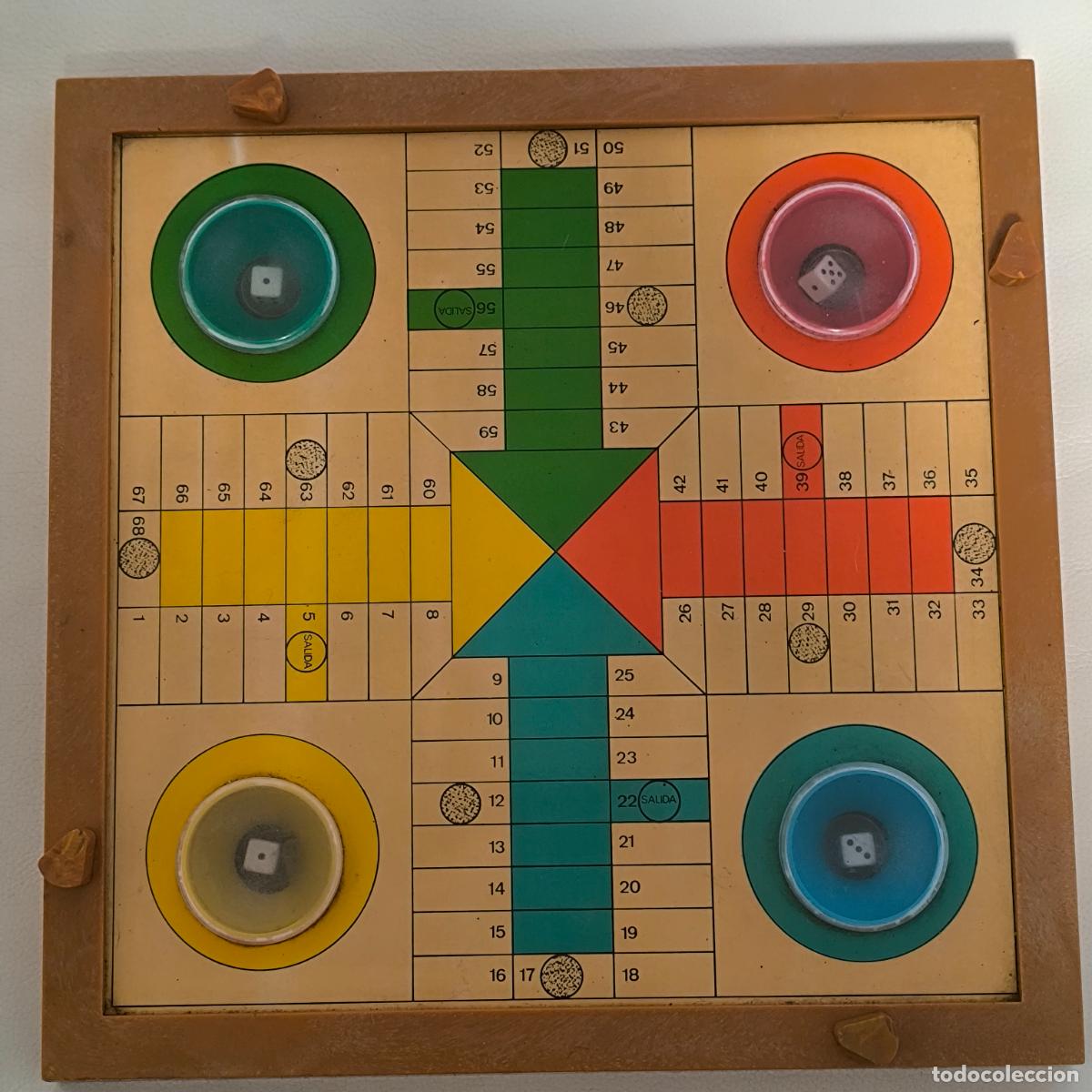 Juegos de mesa: TABLERO DE PARCHIS AUTOMATICO FUNCUNA PERFECTAMENTE SIN FICHAS - Foto 2