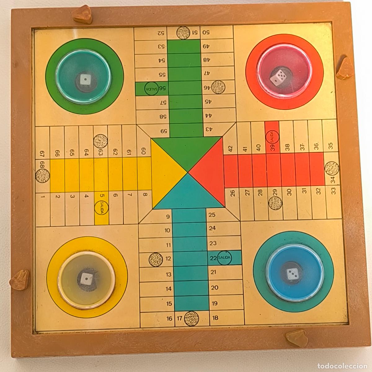 Juegos de mesa: TABLERO DE PARCHIS AUTOMATICO FUNCUNA PERFECTAMENTE SIN FICHAS - Foto 1