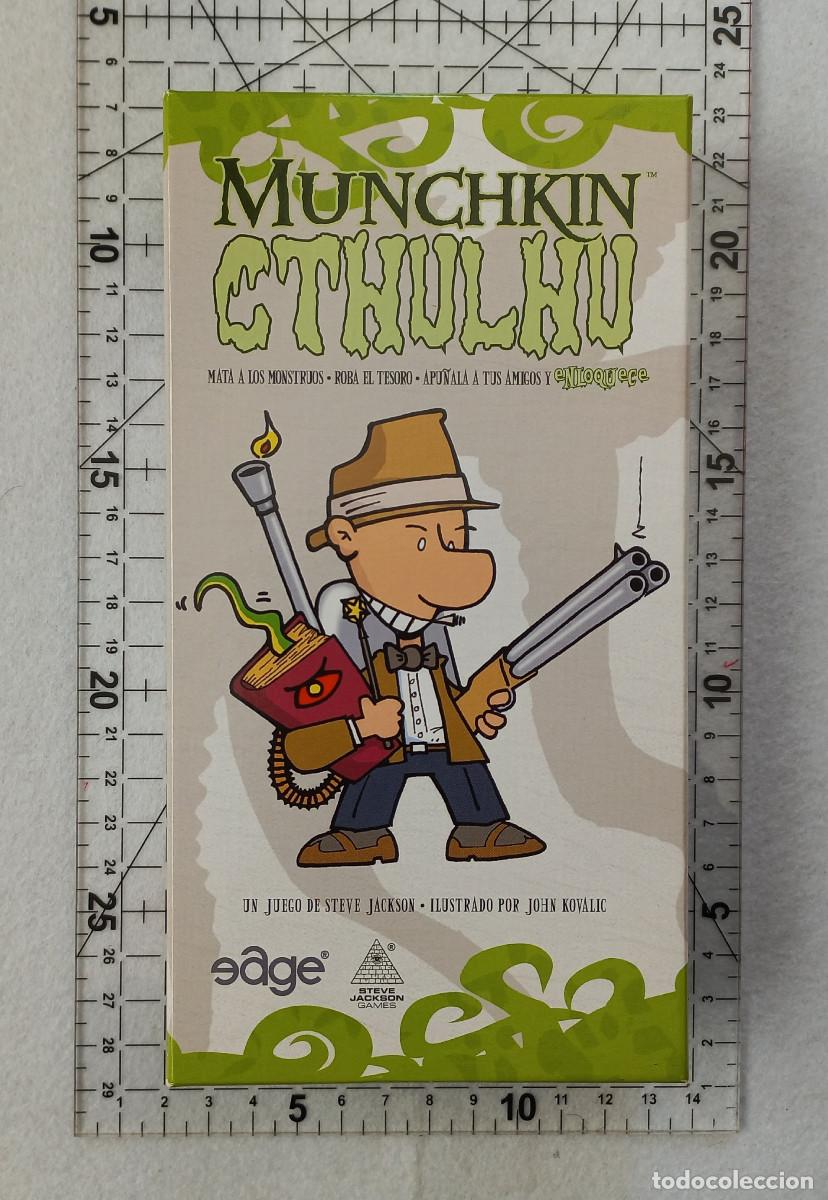 Juegos de mesa: Munchkin Cthulhu - Edge - Steve Jackson - Como nuevo - Foto 1