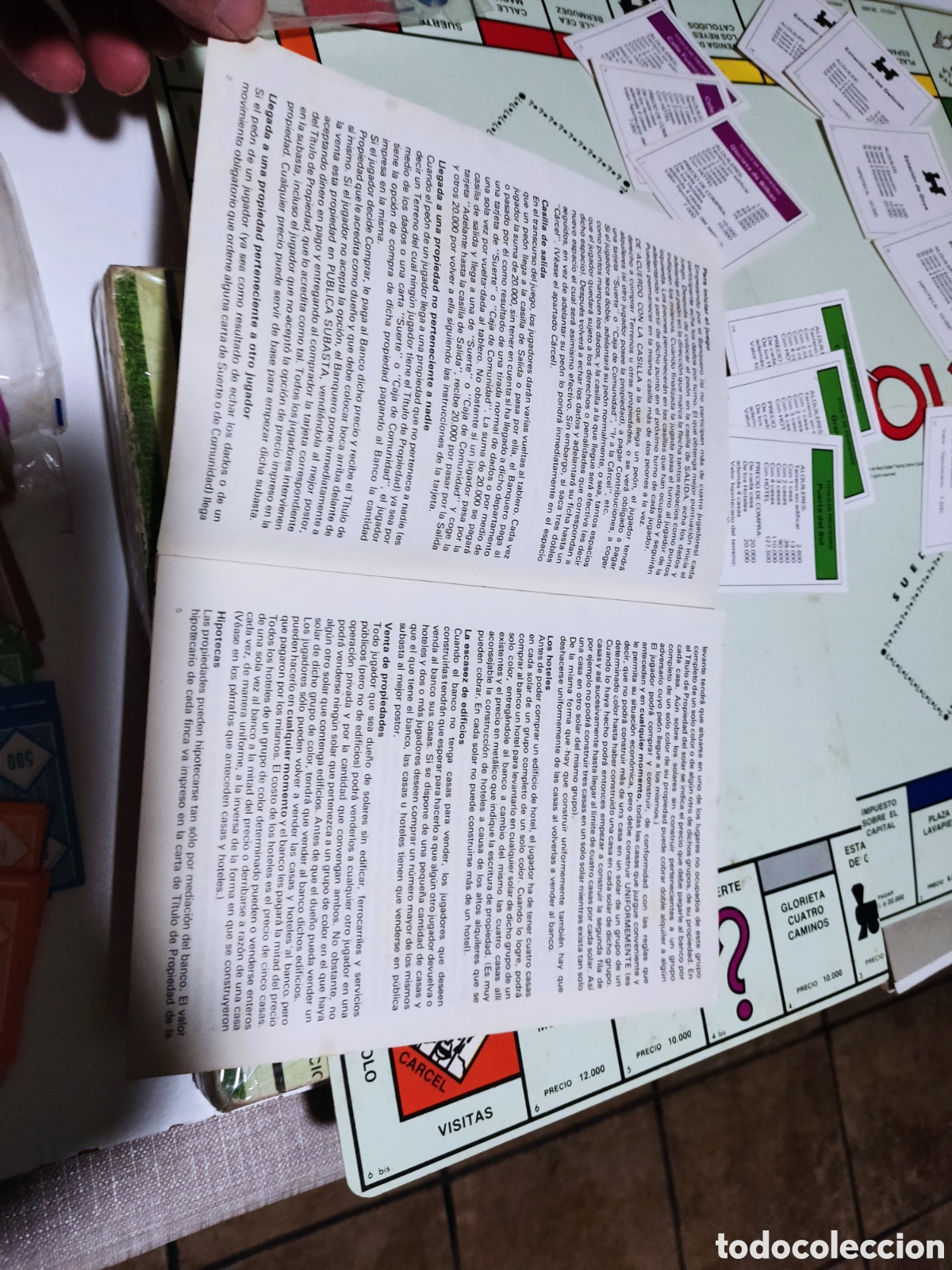 Juegos de mesa: Juego de Monopoly,Borras Plana, Matar&oacute; 1982 - Foto 2