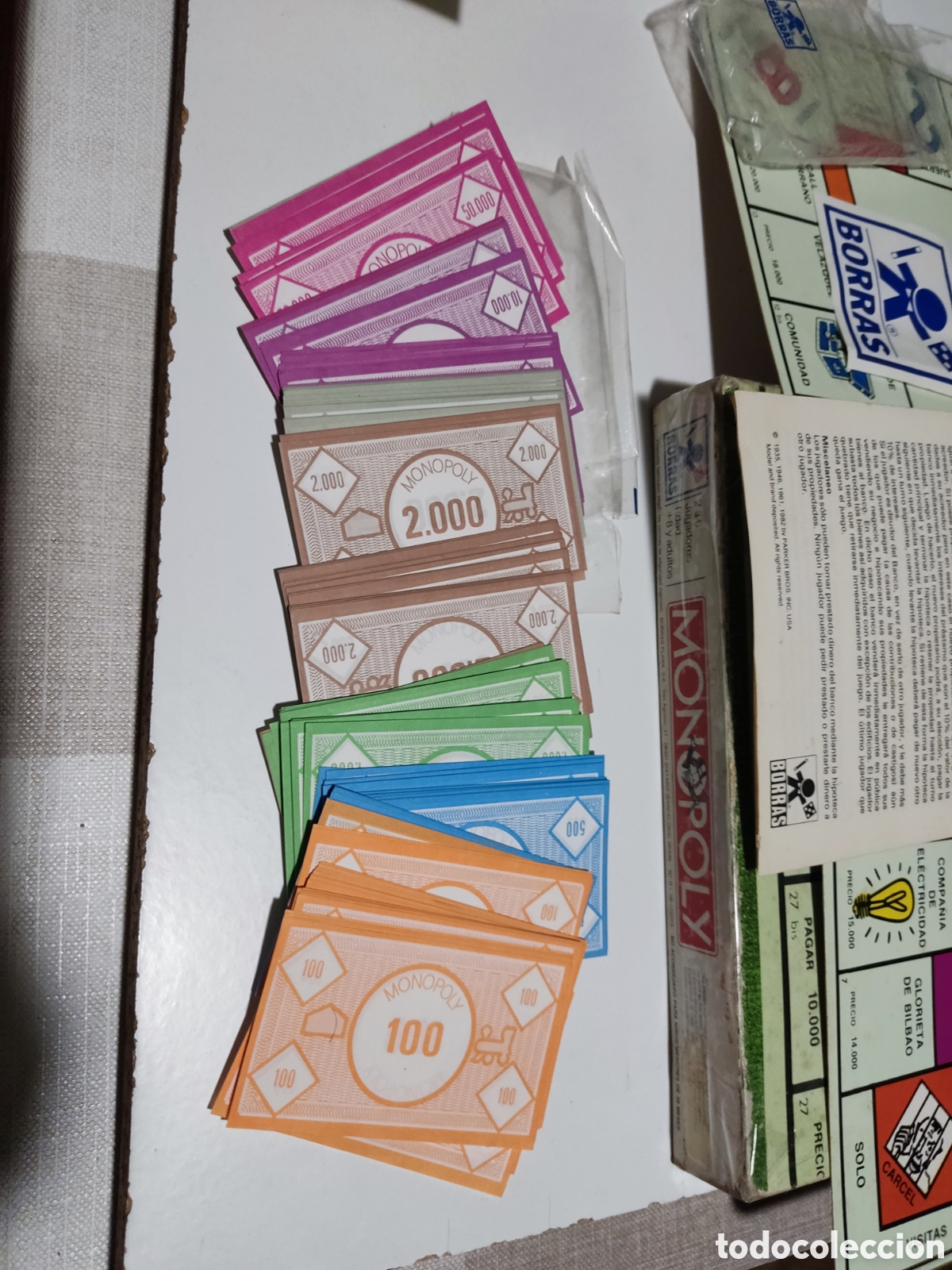 Juegos de mesa: Juego de Monopoly,Borras Plana, Matar&oacute; 1982 - Foto 4