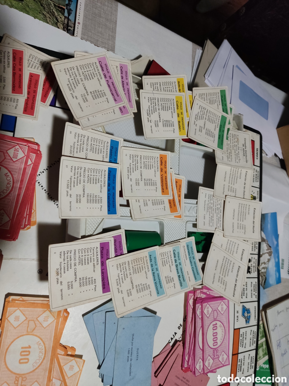 Juegos de mesa: Monopoly Borras Plana, Matar&oacute; 1982 - Foto 3