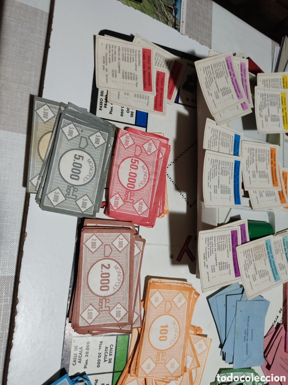 Juegos de mesa: Monopoly Borras Plana, Matar&oacute; 1982 - Foto 6