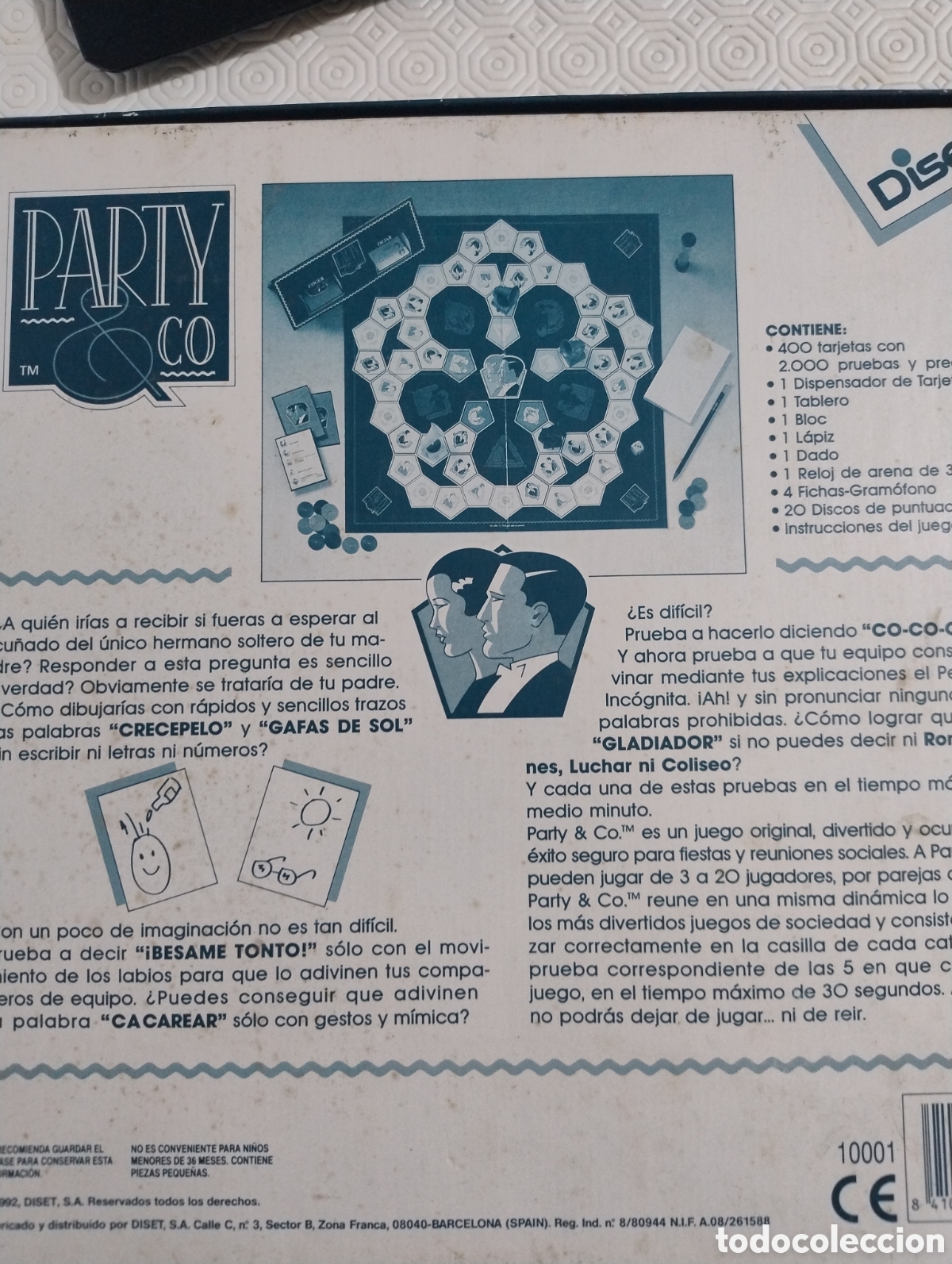 Juegos de mesa: Party & Co Diset S.A.1992 - Foto 2