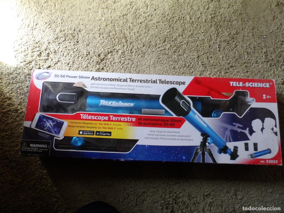 Juegos de mesa: TELESCOPIO 30/60 COMO NUEVO - Foto 1